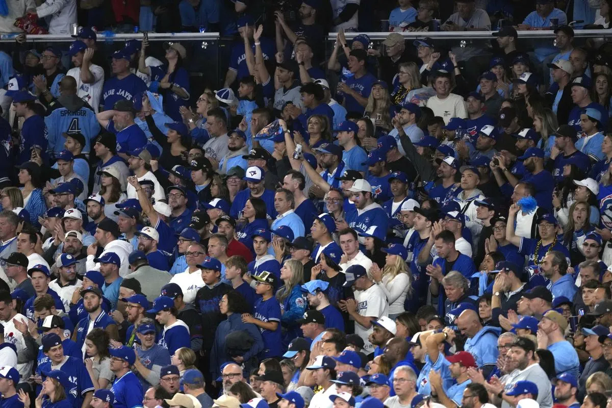 Blue Jays fans got lucky at the World Series