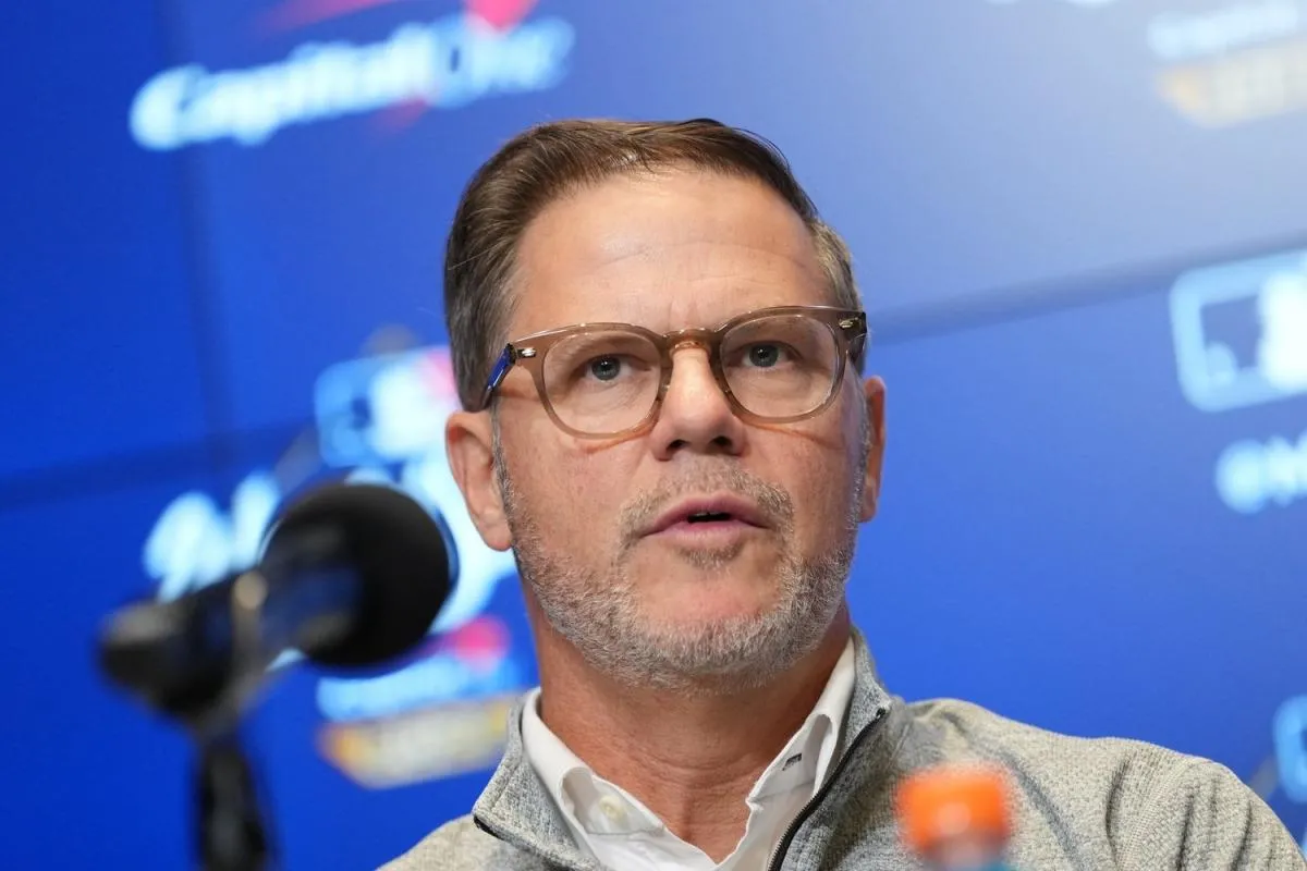 Toronto Blue Jays GM Ross Atkins speaks on Ricky Tiedemann