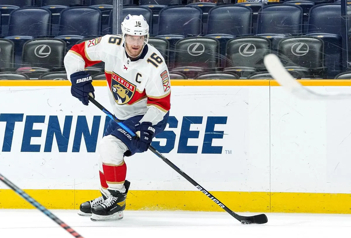 Aleksander Barkov of the Florida Panthers.