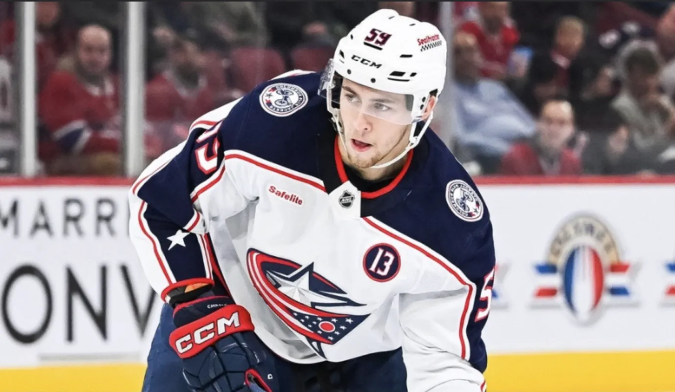 Blue Jackets' Yegor Chinakhov