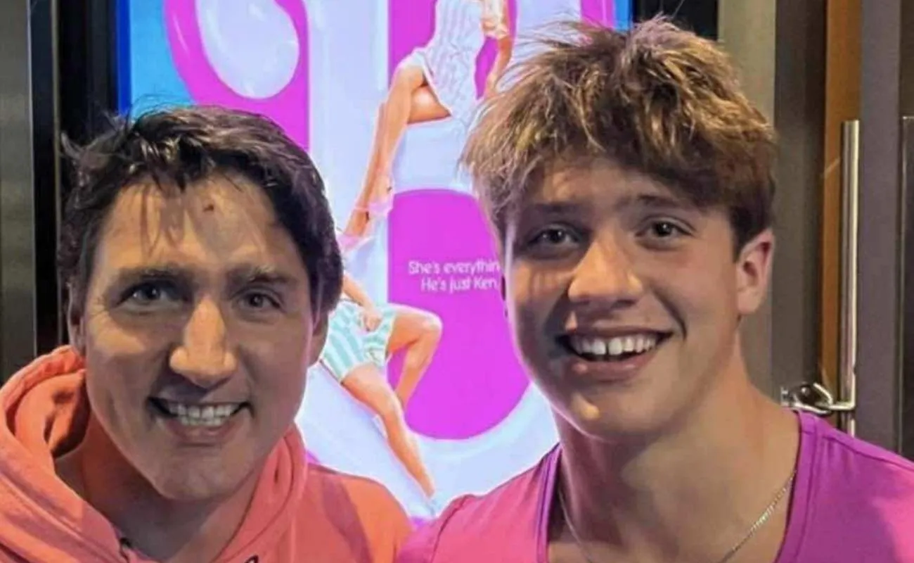 Justin et Xavier Trudeau