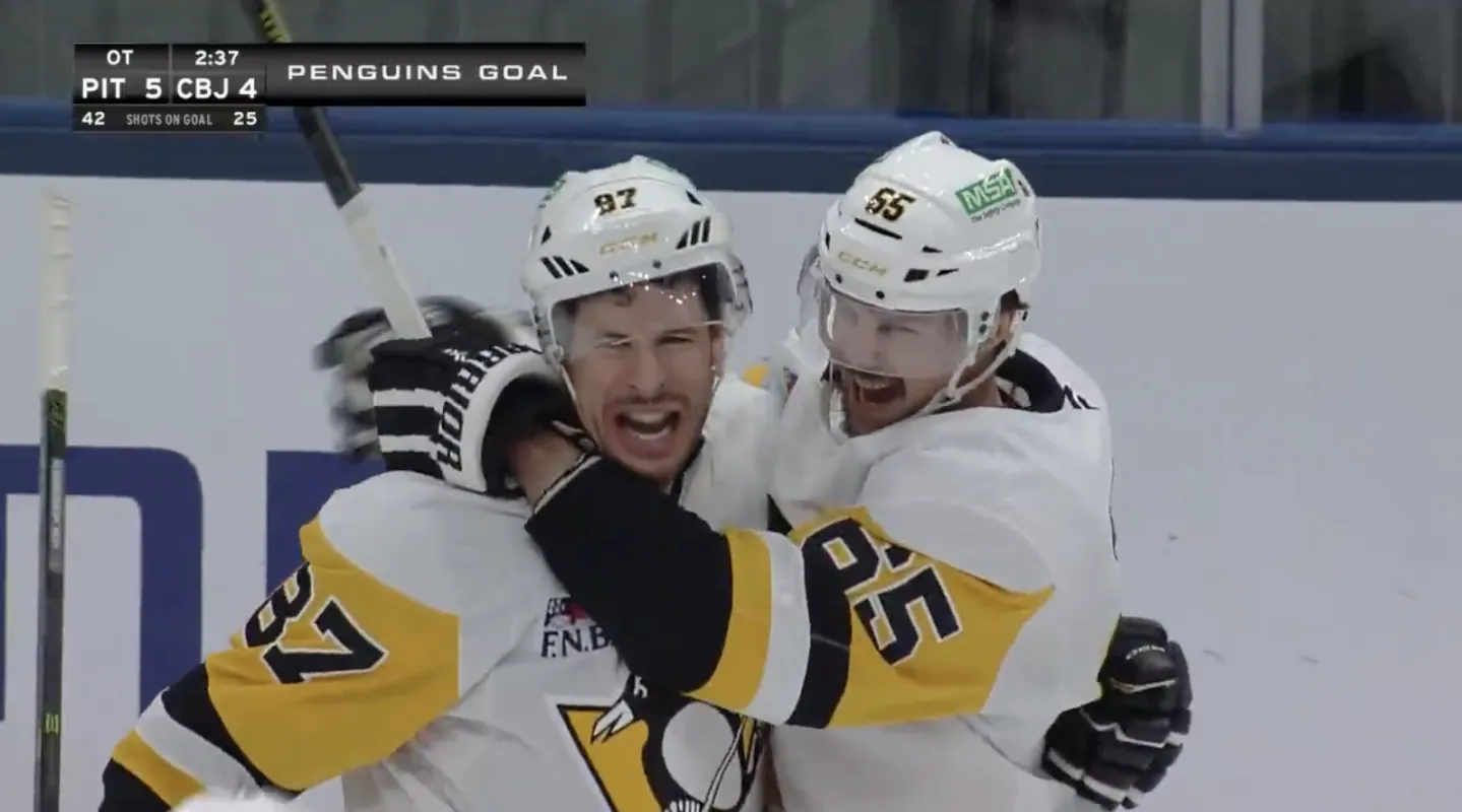 Penguins' Sidney Crosby OT GWG