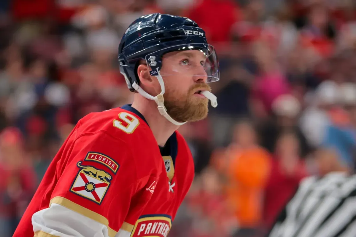 Sam Bennett of the Florida Panthers.