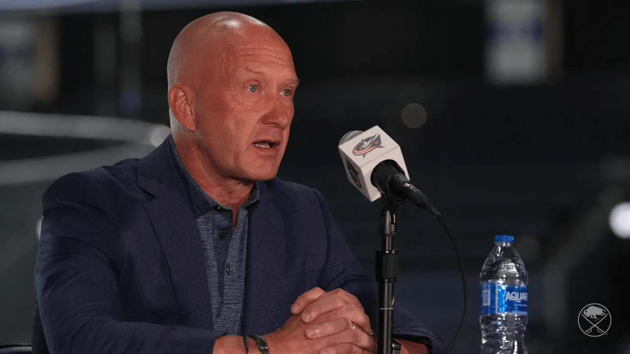 Jarmo Kekalianen, GM of the Buffalo Sabres.