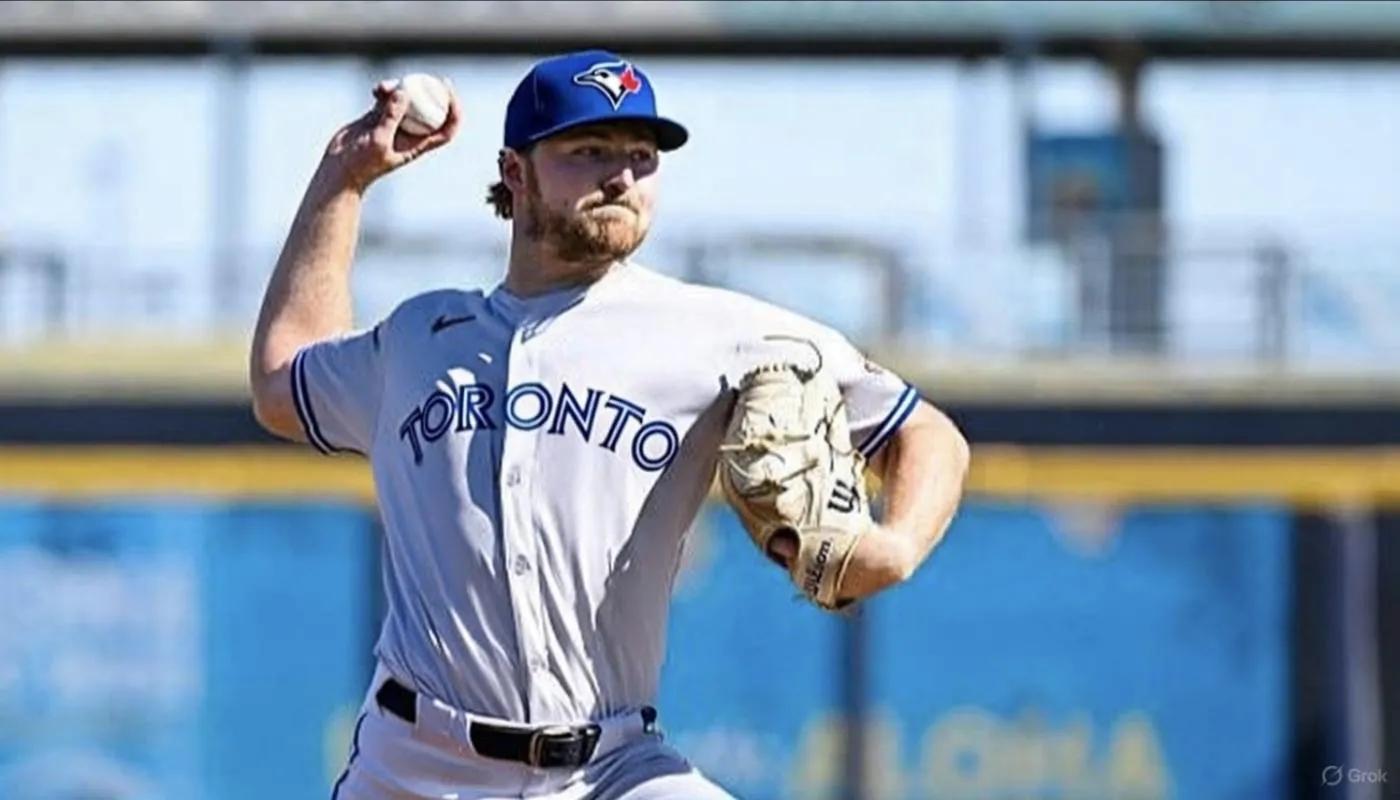 Toronto Blue Jays Rule 5 draft pick right-handed pitcher Spencer Miles.