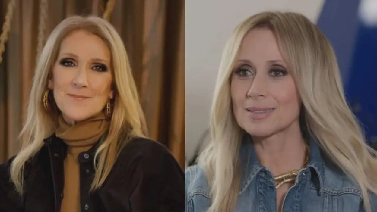 C&eacute;line Dion et Lara Fabian