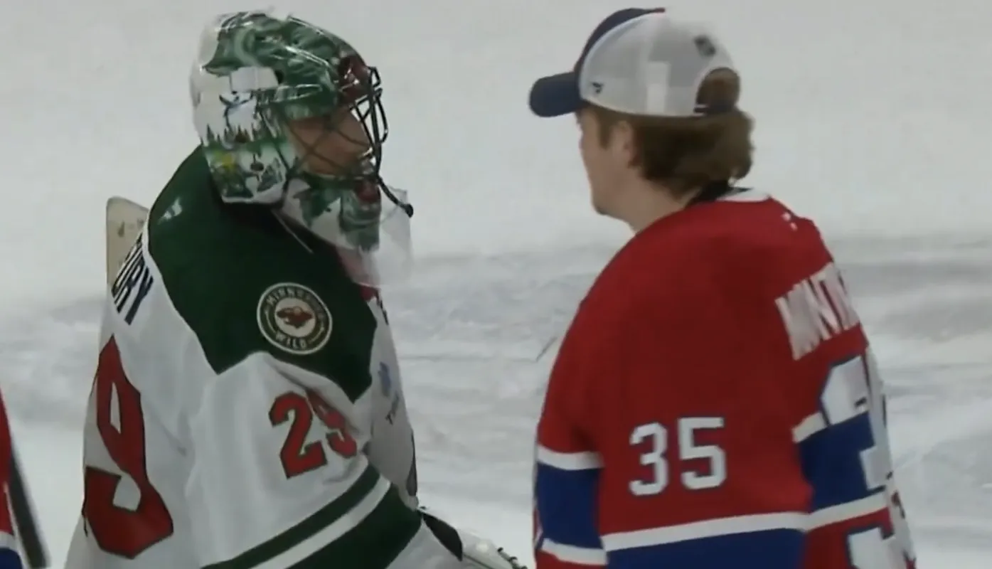 Marc-Andr&eacute; Fleury et Samuel Montembeault