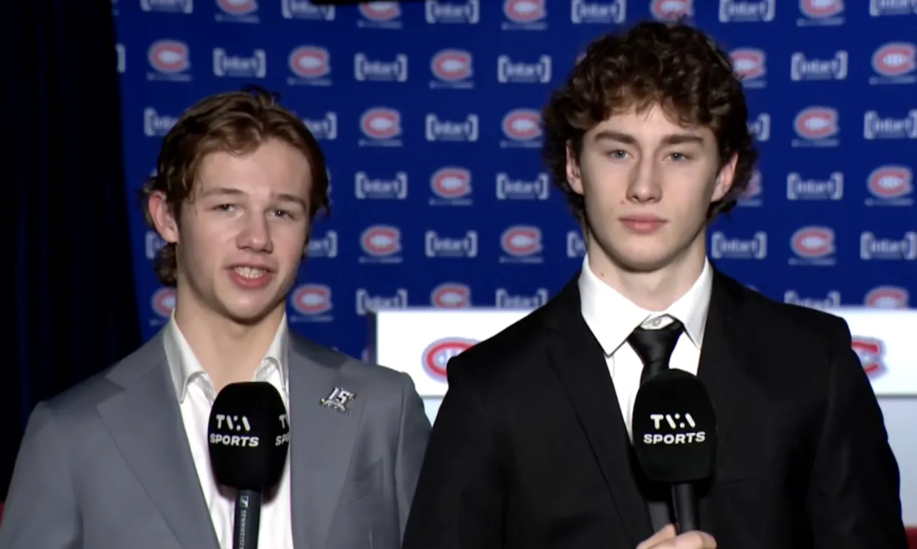 Xavier Villeneuve et Maddox Dagenais