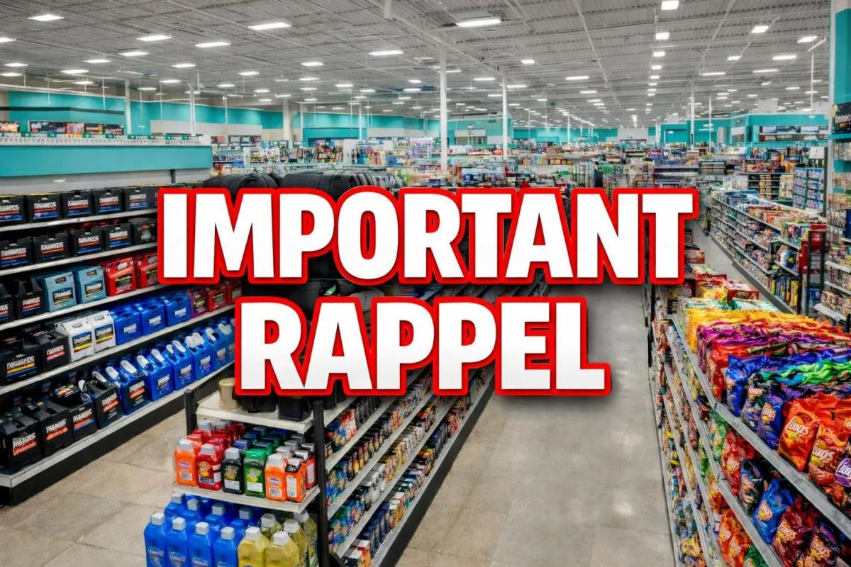 Un rappel qui peut causer un incendie.