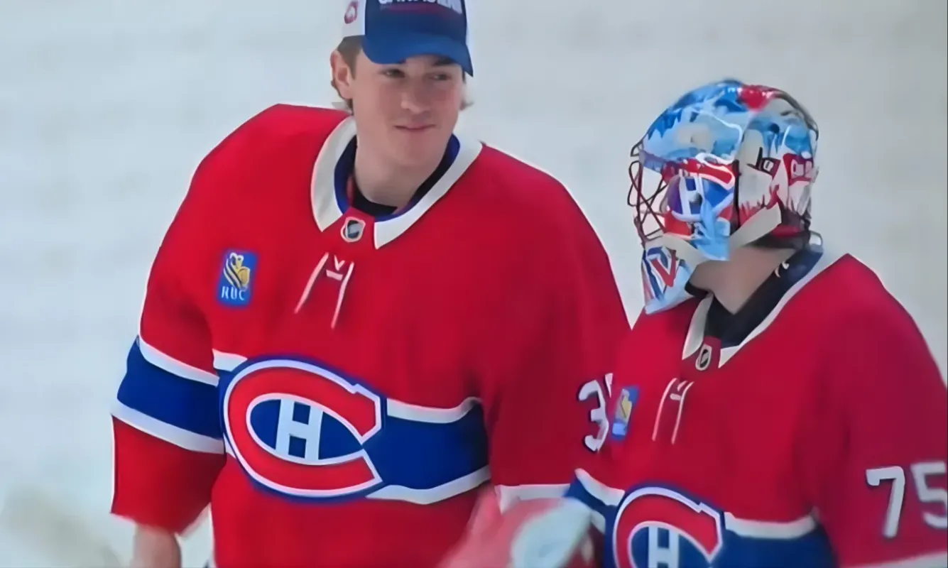Samuel Montembeault et Jakub Dobes