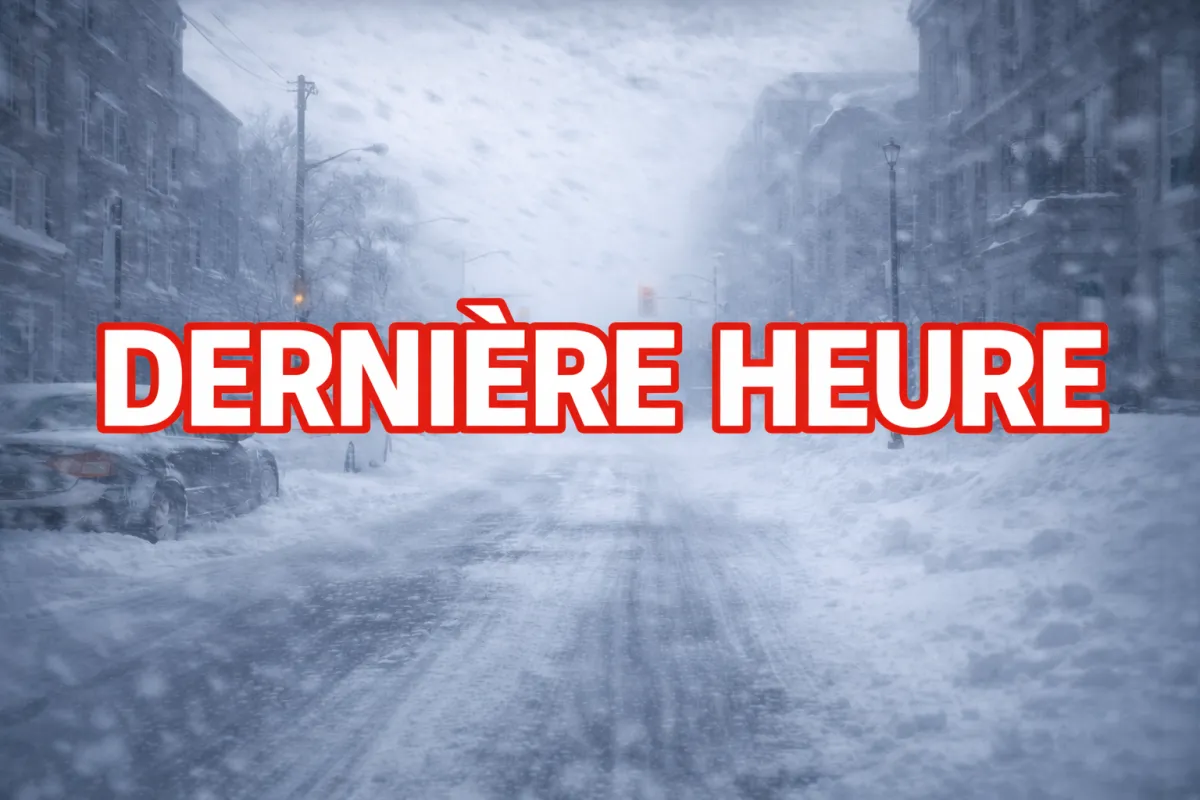 Dame nature demeure bien active avec la neige