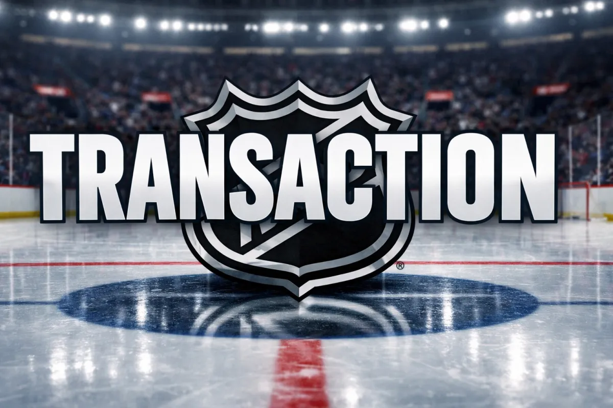Un &eacute;change dans la LNH
