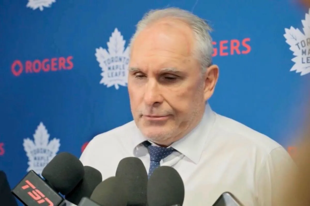 Toronto Maple Leafs head coach Craig Berube