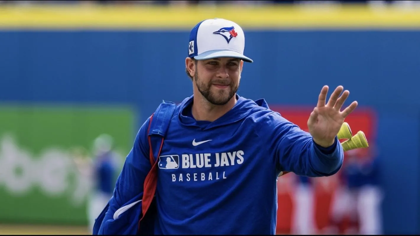 Toronto Blue Jays infielder Ernie Clement (22)  at Cecil B. Englebert Complex.