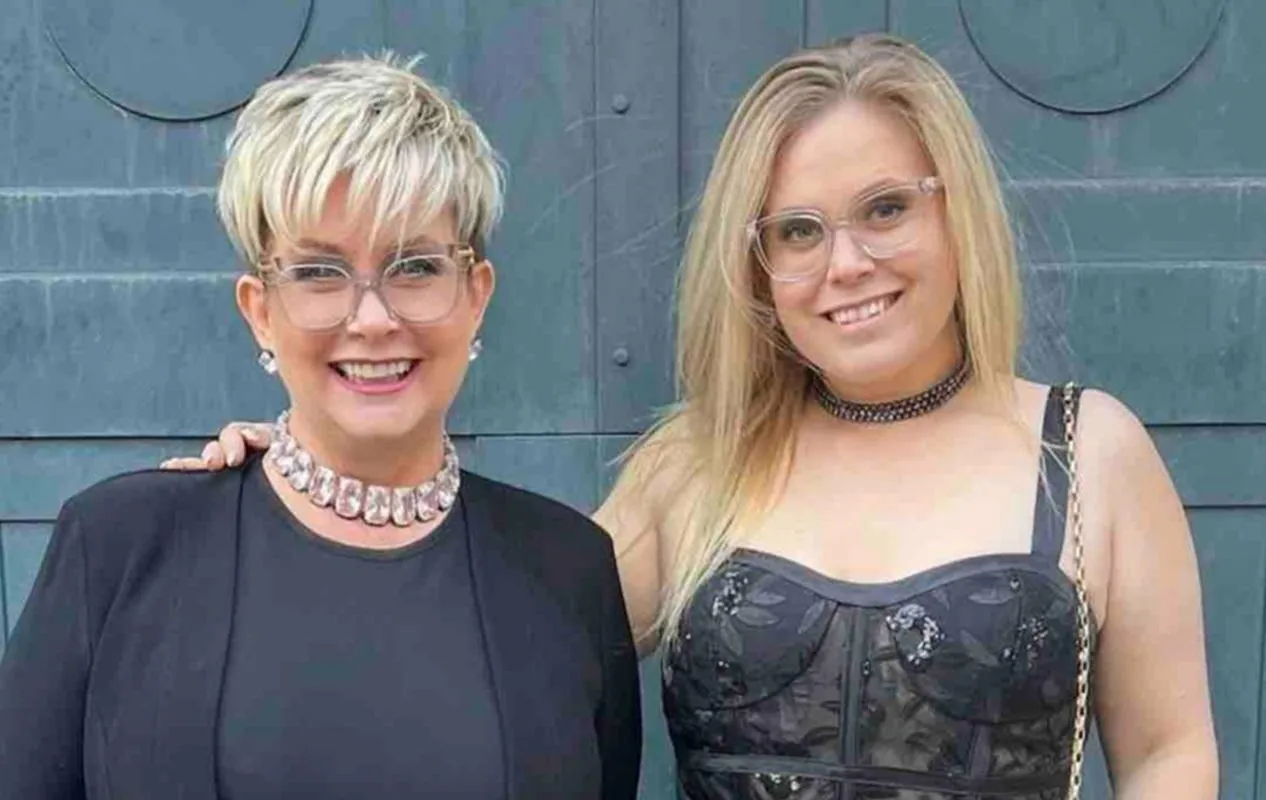 Nathalie Simard et sa fille &Egrave;ve