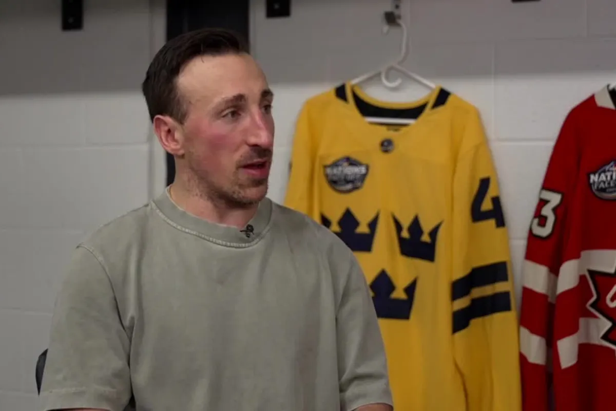 D&eacute;claration sp&eacute;ciale de Brad Marchand sur Nick Suzuki aux Jeux olympiques