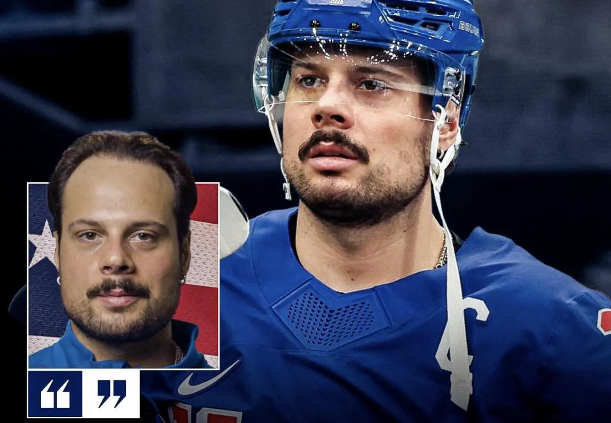 Toronto Maple Leafs and Team USA captain Auston Matthews