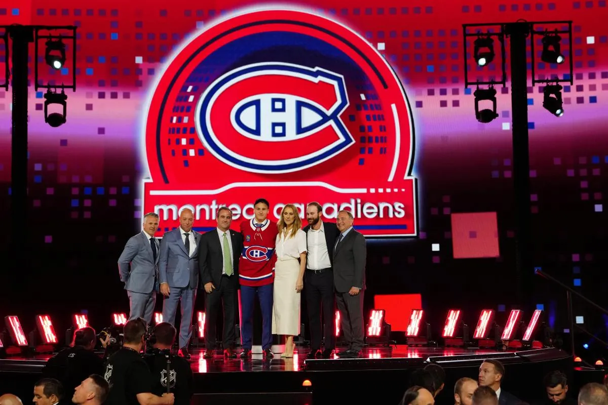 Ivan Demidov est s&eacute;lectionn&eacute; en 5e position lors du premier tour du rep&ecirc;chage 2024 de la LNH &agrave; The Sphere.