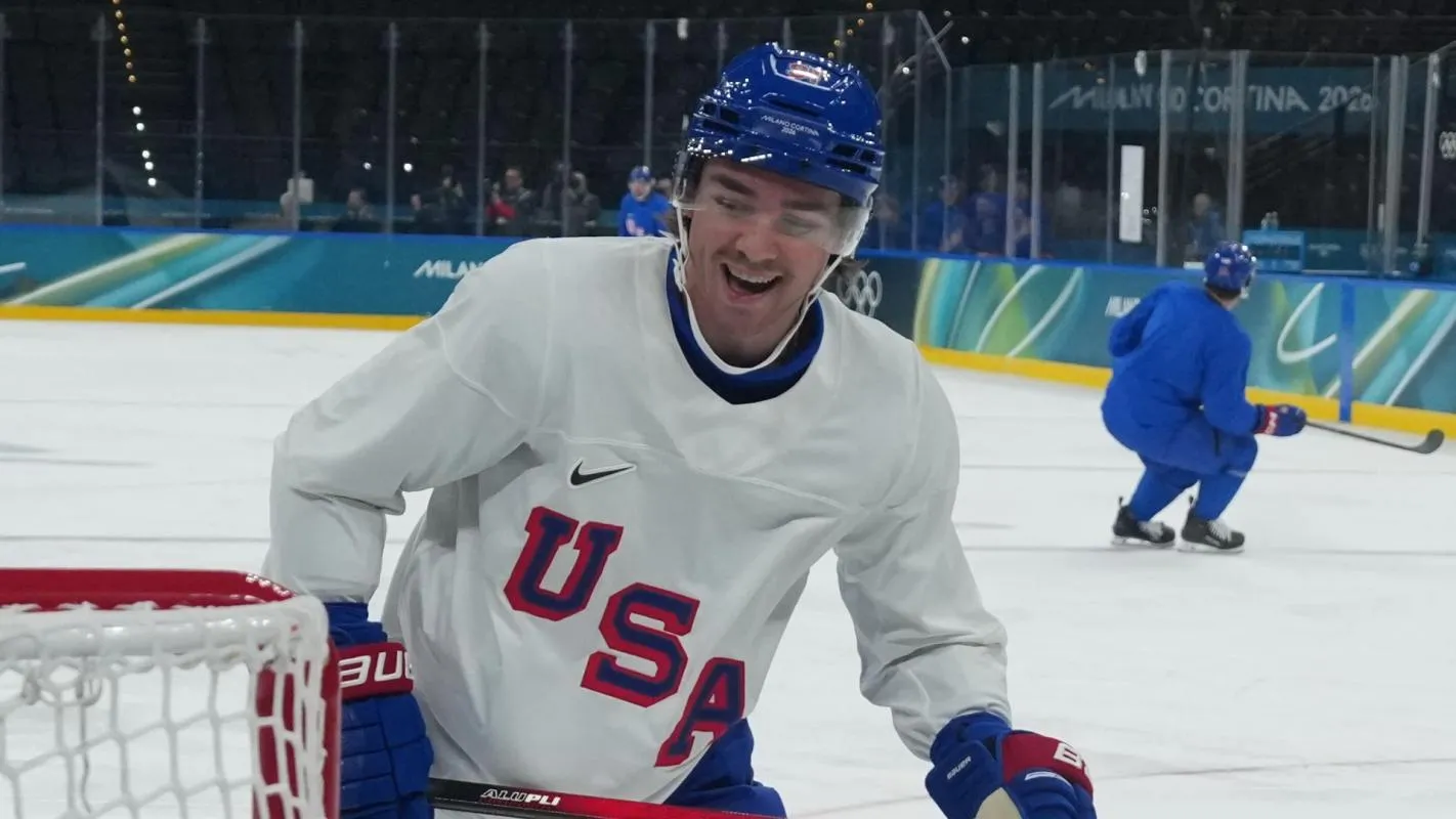 Clayton Keller of Team USA.
