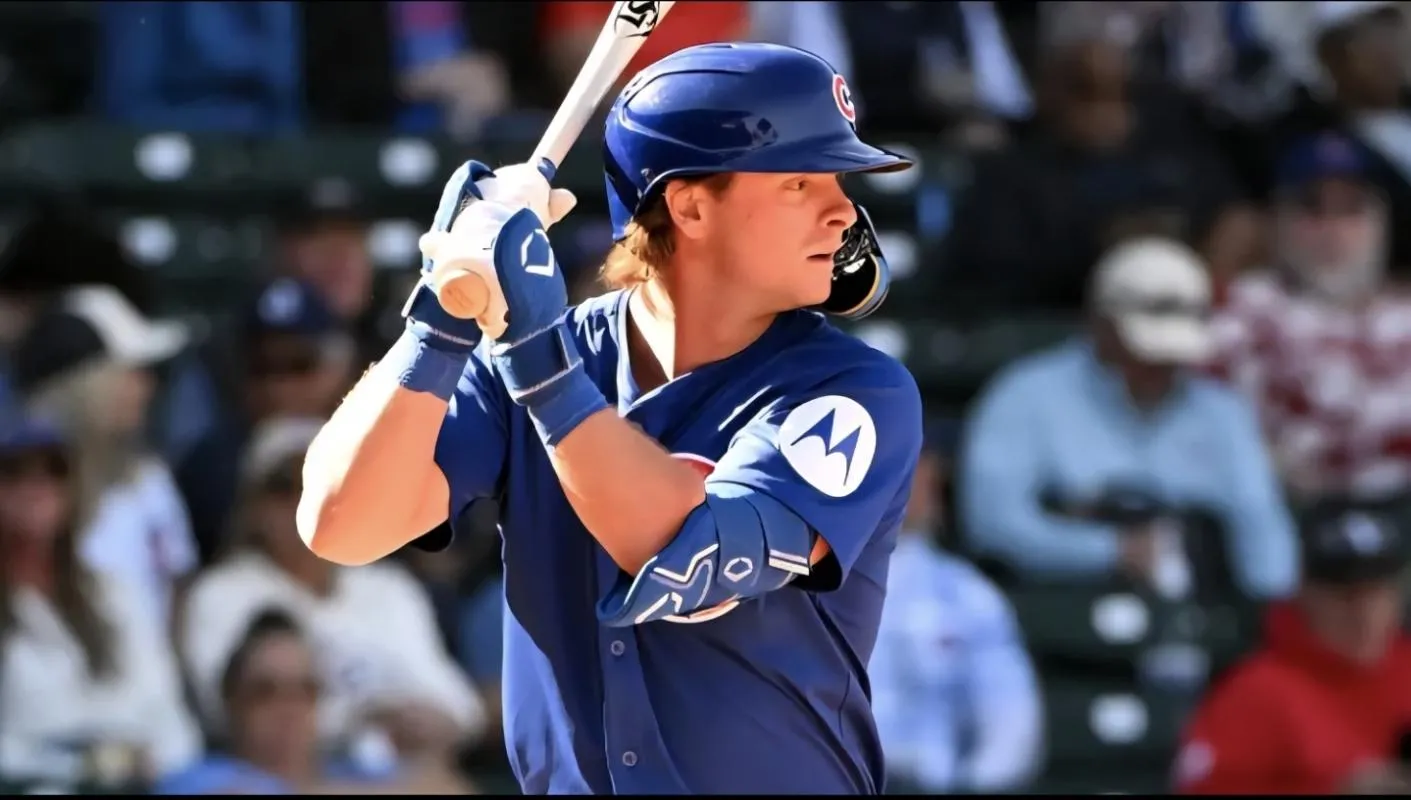 Chicago Cubs infielder Ben Cowles