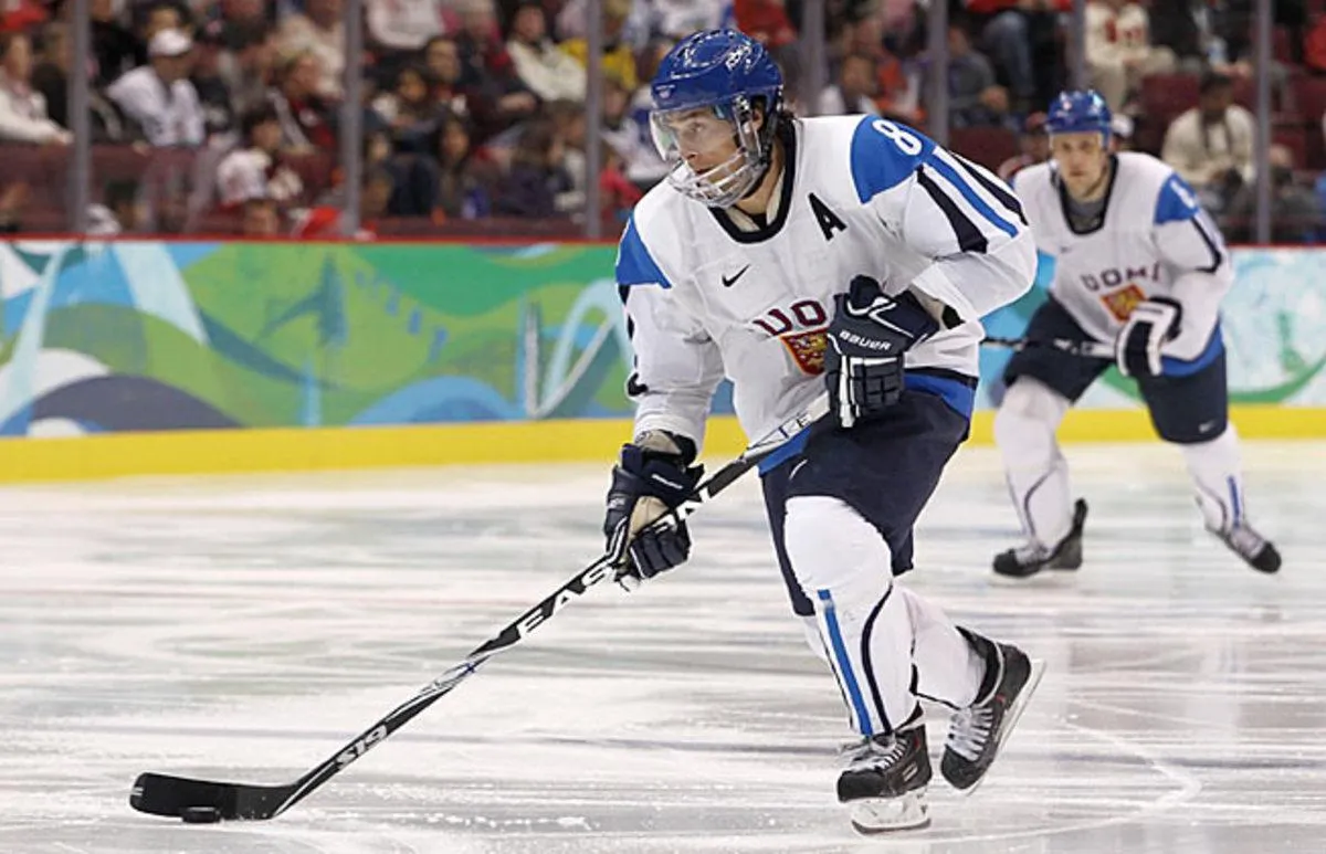 Finnish legend Teemu Selanne.