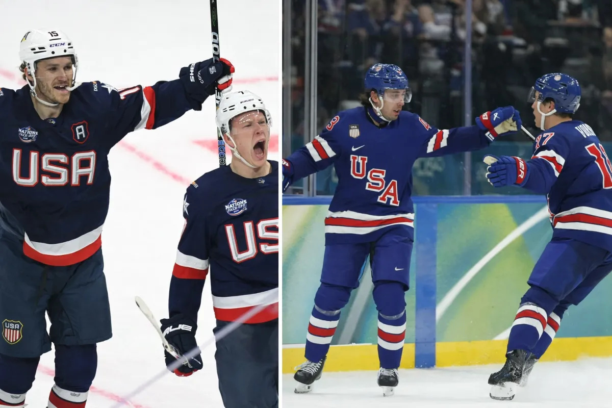 Tkachuk brothers and Hughes Brothers