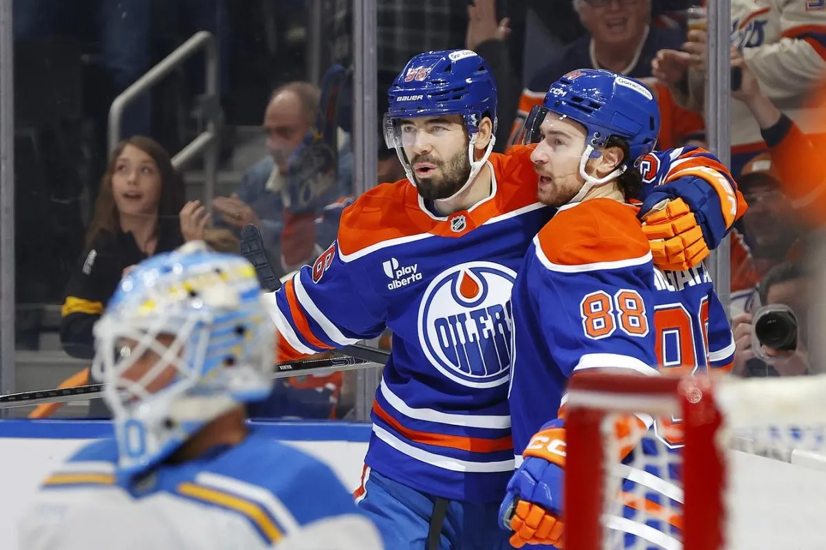 The Edmonton Oilers have placed forward Andrew Mangiapane on waivers in a surprising move