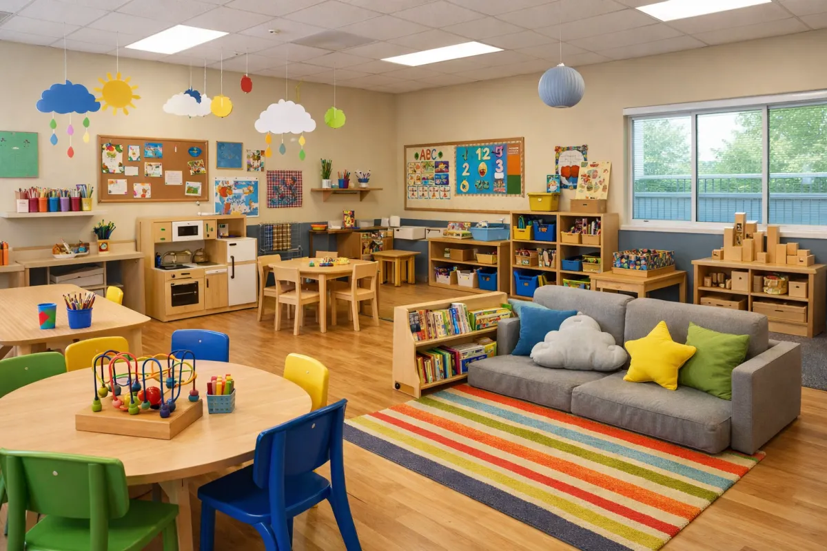 Garderie ferm&eacute;