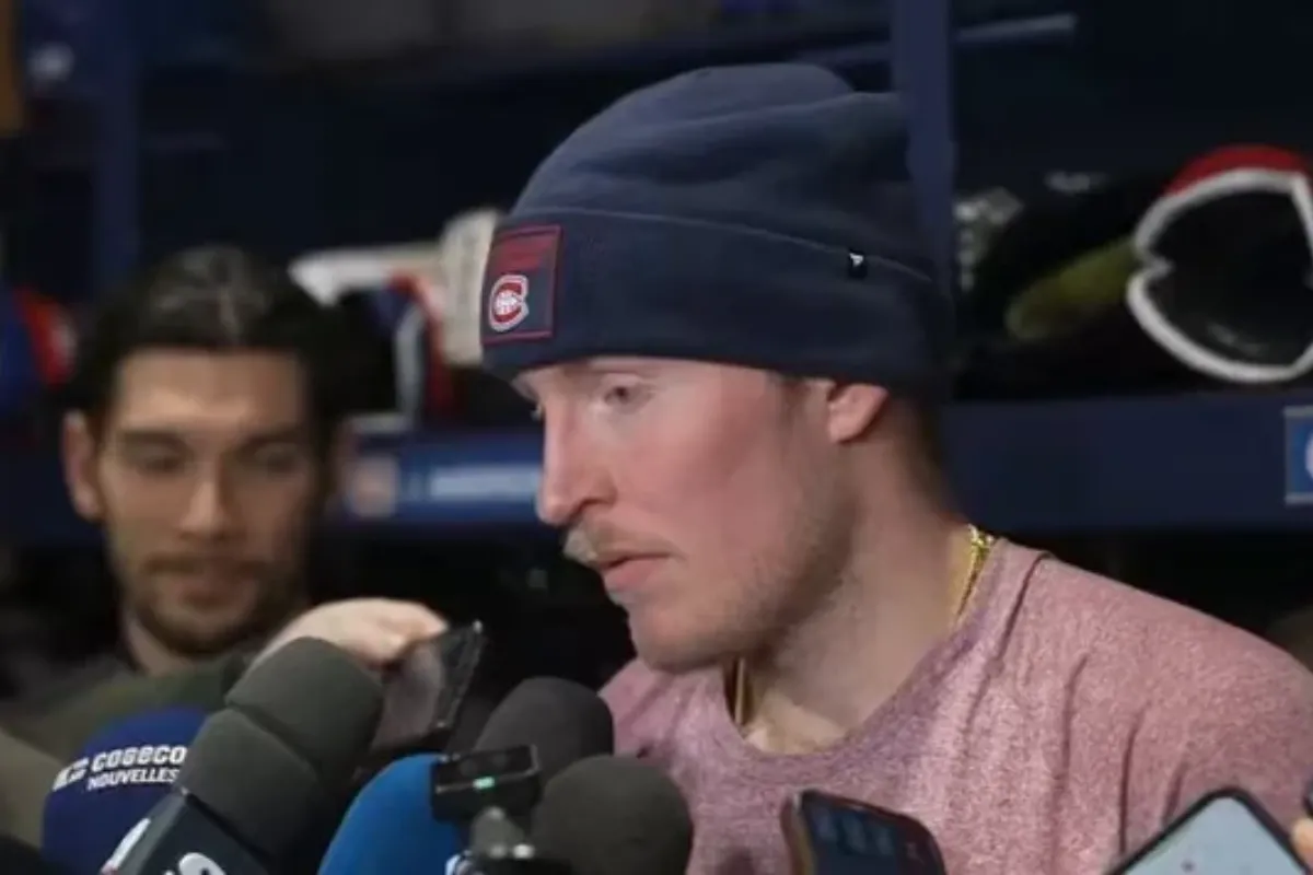 Sc&egrave;ne dans le vestiaire: la r&eacute;action de Patrik Laine en dit long suite &agrave; la victoire du Canadien