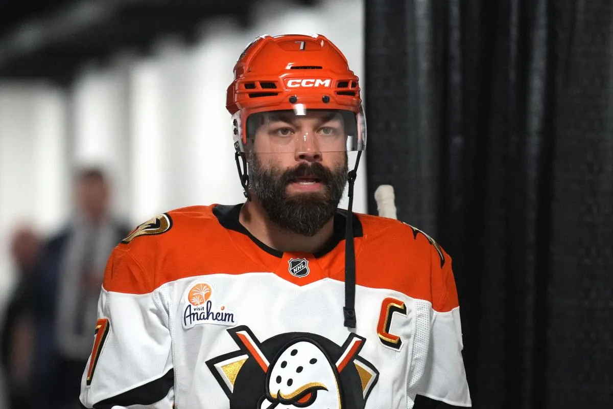 Anaheim Ducks defenseman Radko Gudas (7) before the game against the San Jose Sharks at SAP Center at San Jose.