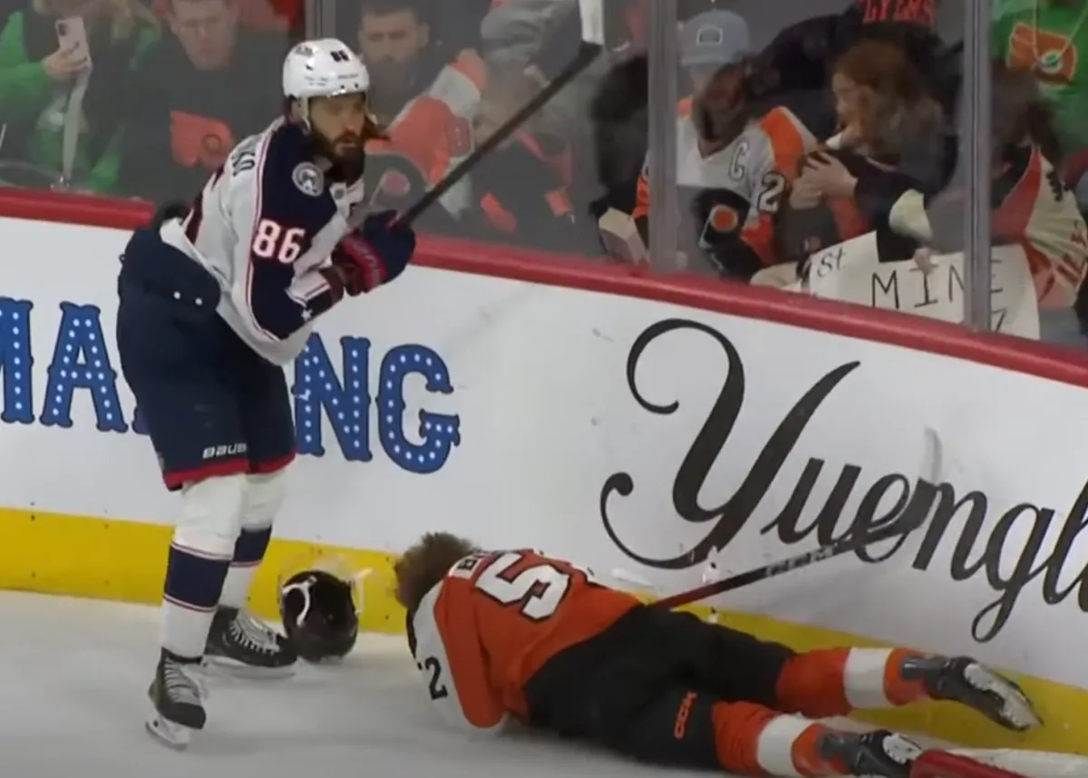 Kirill Marchenko hit Denver Barkey