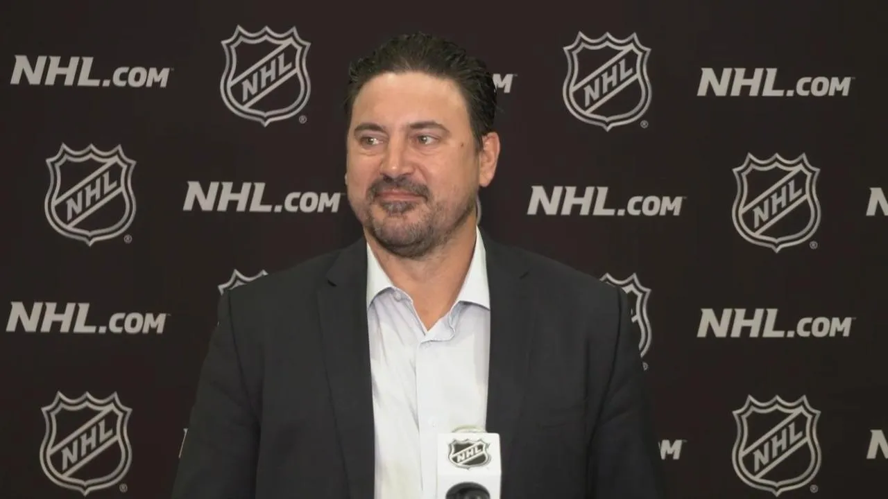 George Parros, Head of the NHL's Department of Player Safety.
