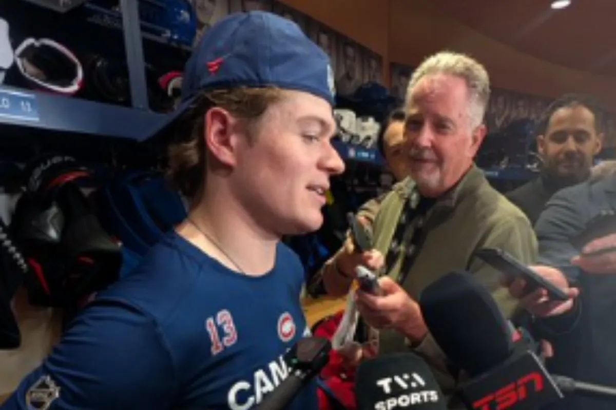 Cole Caufield atteint 40 buts et fait rire tout le monde avec une d&eacute;claration