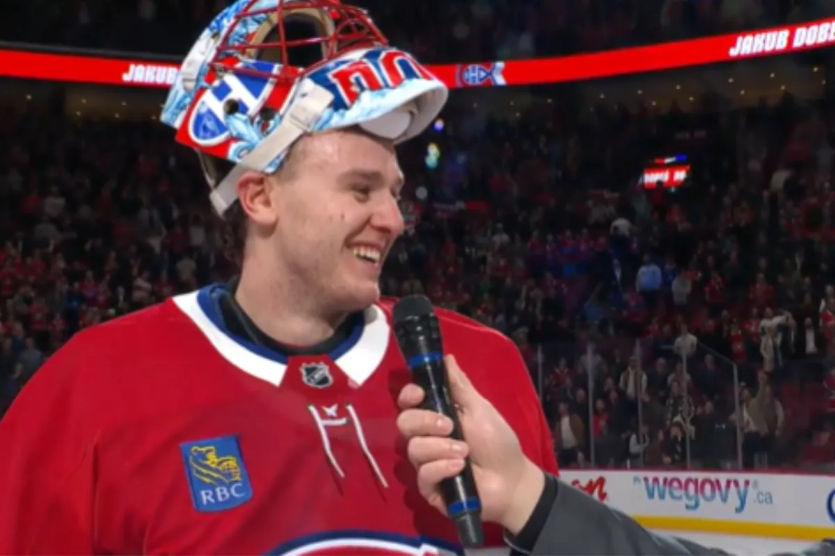 Jakub Dobes enflamme le Centre Bell avec une d&eacute;claration compl&egrave;tement inattendue