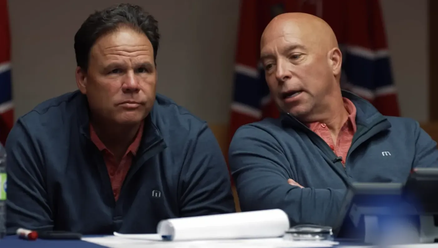 Kent Hughes et Jeff Gorton