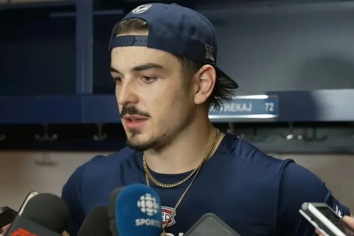 Envoyé à l'attaque, Arber Xhekaj vide son sac sur la décision de Martin St-Louis
