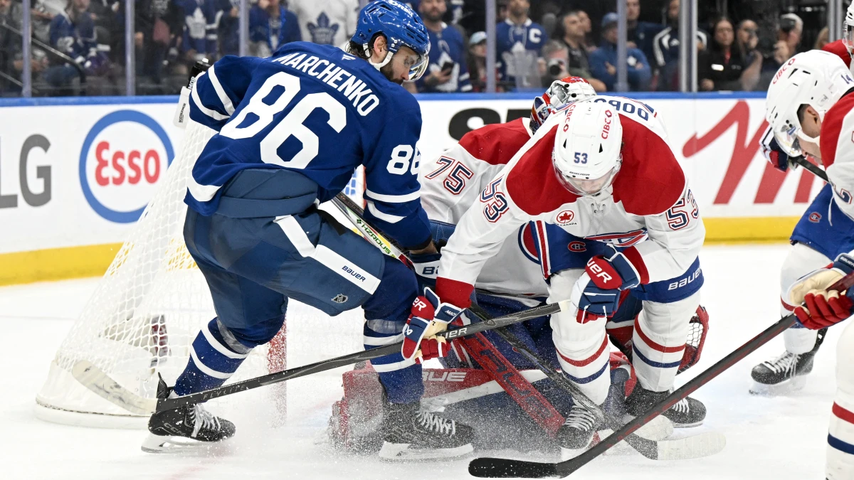 Kirill Marchenko refuses to answer one question after Maple Leafs debut