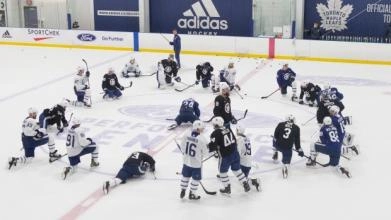 Toronto Maple Leafs Practice
