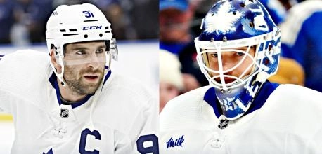 Toronto Maple Leafs goaltender Ilya Samsonov