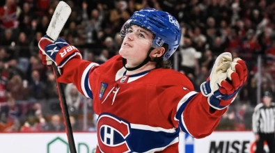 Cole Caufield a r&eacute;v&eacute;l&eacute; une information tr&egrave;s int&eacute;ressante lors de son passage au balado Spittin' Chicklets.