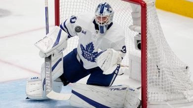 Toronto Maple Leafs goaltender Matt Murray