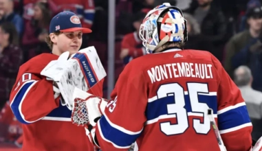 Le Canadien de Montr&eacute;al a confirm&eacute; que c'est le Qu&eacute;b&eacute;cois Samuel Montembeault qui obtiendra le d&eacute;part face aux Rangers samedi.