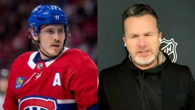 Brendan Gallagher avec le Canadien et Renaud Lavoie &agrave; TVA Sports
