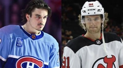 Selon Rob Ellis, il y aurait pr&eacute;sentement des sp&eacute;culations entourant une transaction impliquant le d&eacute;fenseur Arber Xhekaj et l'attaquant offensif Dawson Mercer.