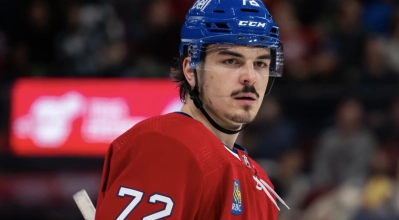 Le journaliste Mathias Brunet croit que le Canadien de Montr&eacute;al pourrait recevoir un choix de premi&egrave;re ronde en retour d'Arber Xhekaj.