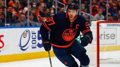Connor McDavid of the Edmonton Oilers.