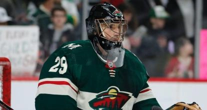 Minnesota Wild goaltender Marc-Andre Fleury