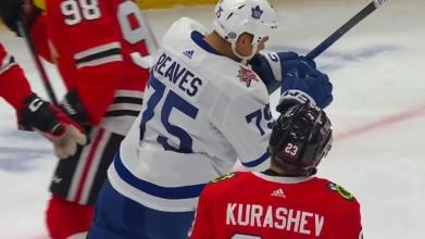 Toronto Maple Leafs forward Ryan Reaves