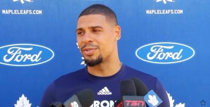 Toronto Maple Leafs forward Ryan Reaves