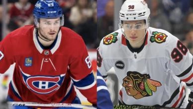 Connor Bedard a &eacute;t&eacute; l'un des premiers joueurs &agrave; contacter Joshua Roy pour le f&eacute;liciter de son premier but dans la LNH.